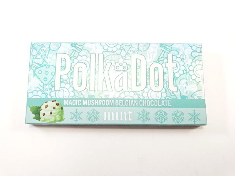 Polka Dot Psilocybin Chocolate Bars Mint
