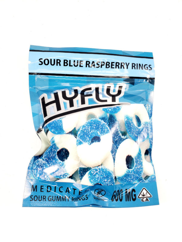 HyFly Medicated Sour Blueberry Rings