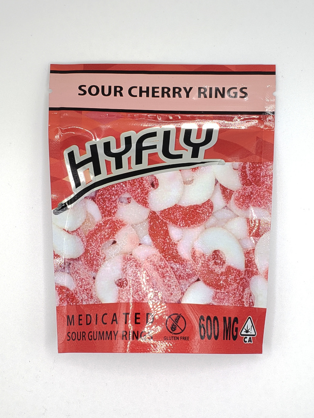 HyFly Medicated Sour Fruit Rings