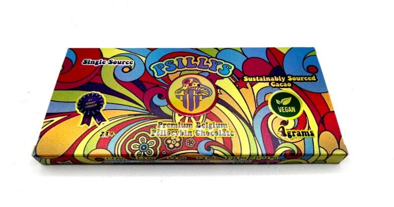 Psillys Premium Chocolate Bars By Fung Factory Farms