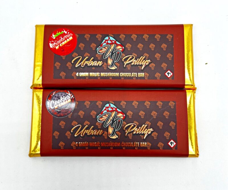Urban Psillys 4 Gram Chocolate Bars